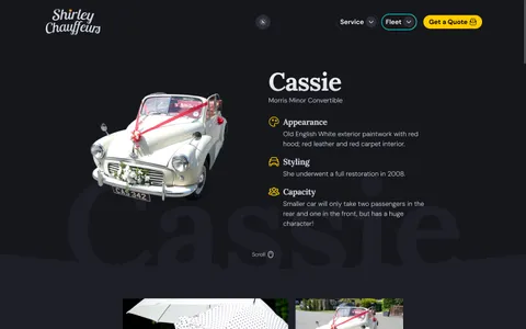 Cassie detailed view