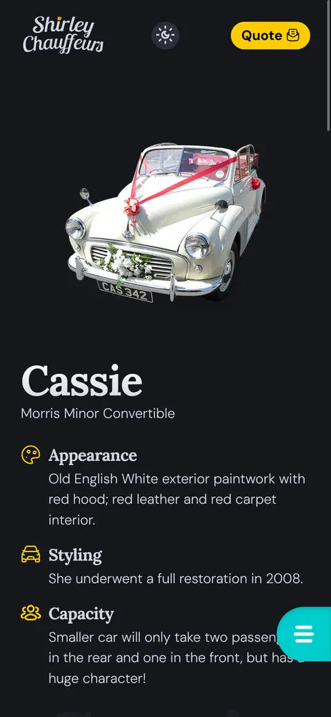 Cassie reponsive view