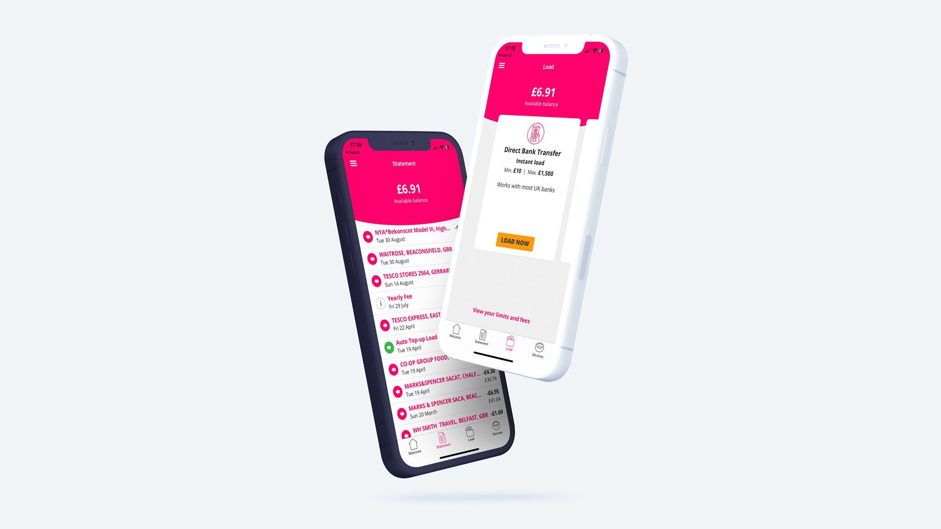 Laptop and iPhone image showing K Ring website