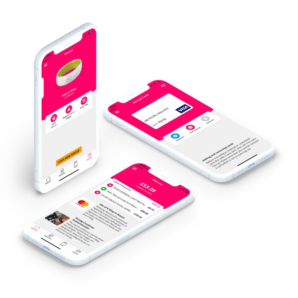 K Ring app in action