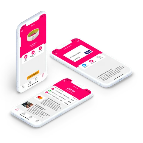 K Ring app in action logo