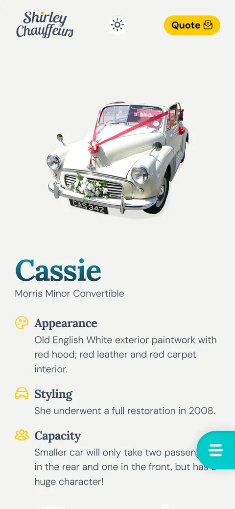 Cassie reponsive view